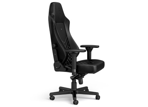 כיסא גיימינג ומנהלים Noblechairs HERO שחור/לבן פלטינום