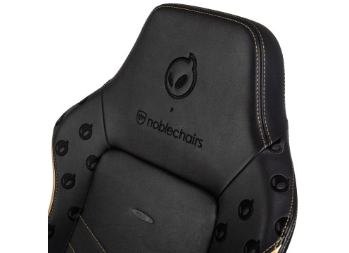 כיסא גיימינג Noblechairs HERO Dignitas Edition בצבע שחור/זהב