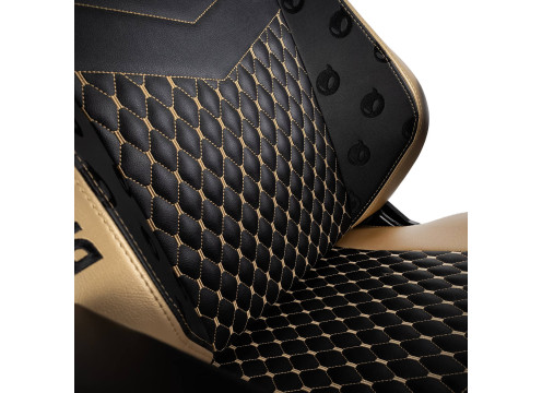 כיסא גיימינג Noblechairs HERO Dignitas Edition בצבע שחור/זהב