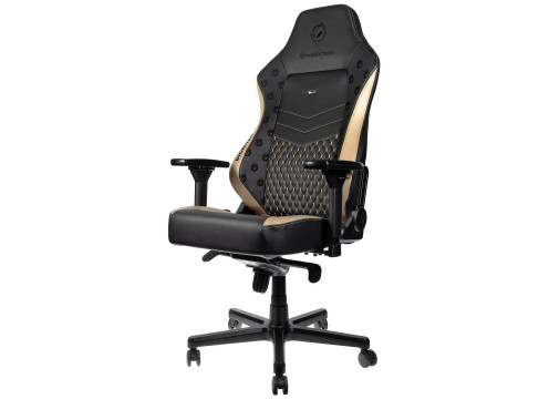כיסא גיימינג Noblechairs HERO Dignitas Edition בצבע שחור/זהב