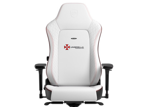 כיסא גיימינג Noblechairs HERO Resident Evil Umbrella Edition בצבע לבן/שחור