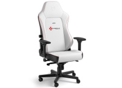 כיסא גיימינג Noblechairs HERO Resident Evil Umbrella Edition בצבע לבן/שחור