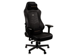 כיסא גיימינג ומנהלים עור אמיתי Noblechairs HERO Real Leather Black שחור