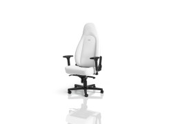 כיסא גיימינג Noblechairs ICON White Edition בצבע לבן