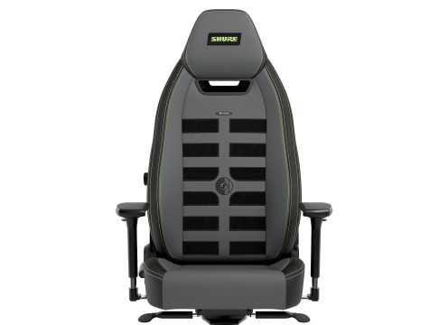 כיסא גיימינג Noblechairs LEGEND Shure Edition בצבע שחור/אפור