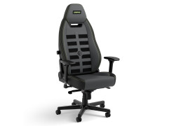 כיסא גיימינג Noblechairs LEGEND Shure Edition בצבע שחור/אפור