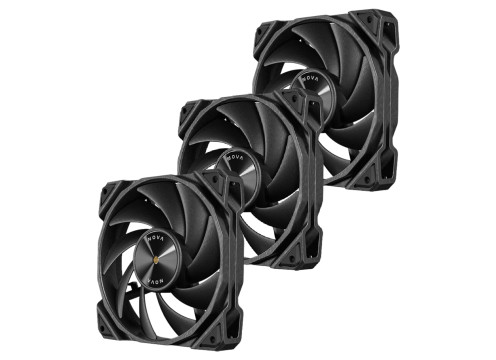 Antec Nova 120 120mm PWM Black 3x Fans