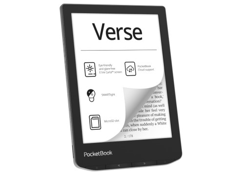 ספר אלקטרוני PocketBook 6" Verse אפור