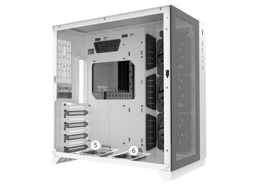 LIAN-LI Full Tower Case PC-011 Dynamic White