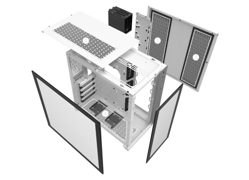 LIAN-LI Full Tower Case PC-011 Dynamic White