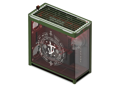מארז מחשב HAVN HS 420 DOOM - The Dark Ages Limited Edition