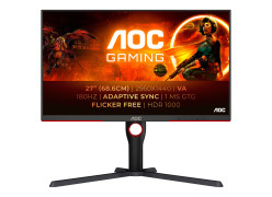 מסך מחשב לגיימינג AOC 27" VA QHD 180Hz 1ms