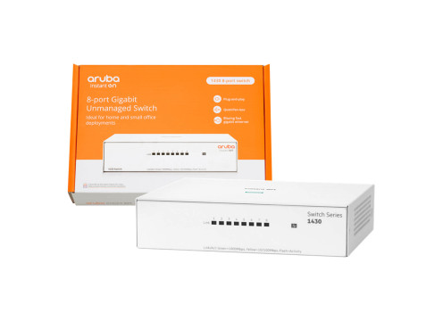 HP Aruba Instant On 1430 8-ports Gigabit Switch