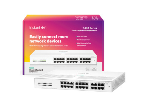 HP Aruba Instant On 1430 24-ports Gigabit Switch