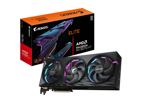 Gigabyte AORUS Radeon RX 9070 XT ELITE 16G GV-R9070XTAORUS E-16GD
