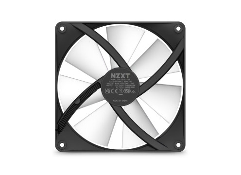 NZXT F140 RGB Core 140mm Hub-Mounted RGB Fan Black