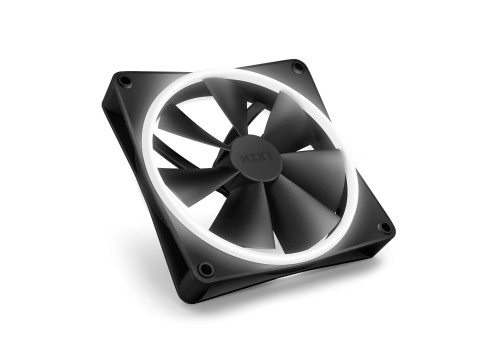 NZXT F140 RGB Duo 140mm Dual-Sided RGB Fan Black
