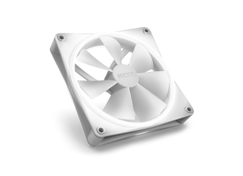 NZXT F140 RGB Duo 140mm Dual-Sided RGB Fan White