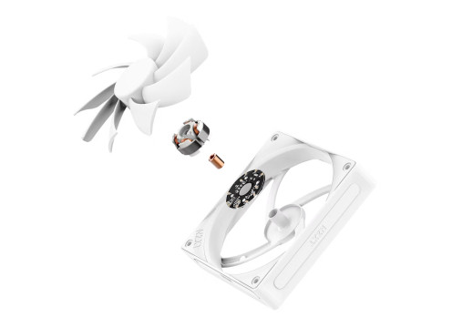 NZXT F120Q Quiet Airflow Fan 120mm White