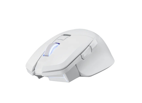 מארז - עכבר ALPHYN AM10 + כרטיס מסך PowerColor Hellhound Spectral White RX 9060 XT 16GB GDDR6