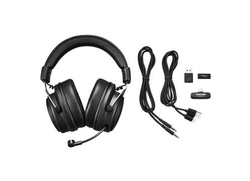 מארז - אוזניות ALPHYN AH10 + כרטיס מסך PowerColor Hellhound RX 9070 XT 16GB GDDR6