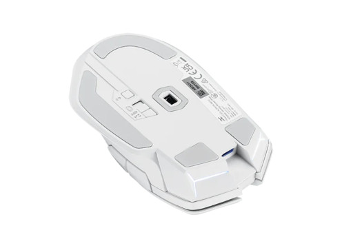 מארז - עכבר ALPHYN AM10 + כרטיס מסך PowerColor Hellhound Spectral White RX 9070 XT 16GB GDDR6