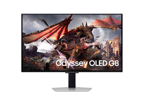 מסך מחשב לגיימינג Samsung 32" Odyssey G8 OLED 4K UHD 240Hz 0.03ms