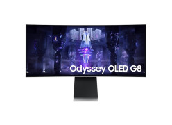 מסך מחשב קעור לגיימינג Samsung 34" Odyssey OLED UWQHD 175Hz 0.3ms 1800R