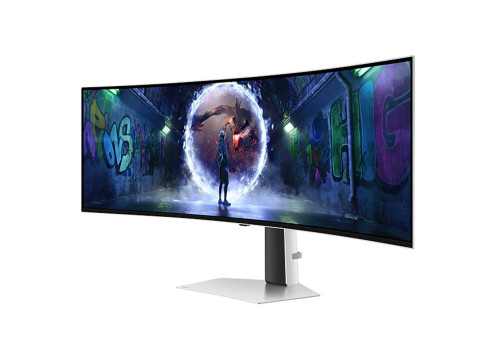 מסך מחשב קעור לגיימינג Samsung 49" Odyssey G9 OLED DQHD 240Hz 0.03ms 1800R