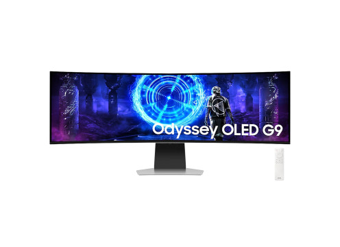 מסך מחשב קעור לגיימינג Samsung 49" Odyssey G9 OLED DQHD 240Hz 0.03ms 1800R