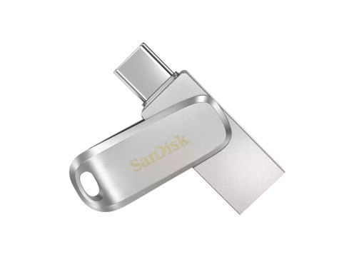 SanDisk 128G Ultra Dual Luxe USB-C/A Flash Drive
