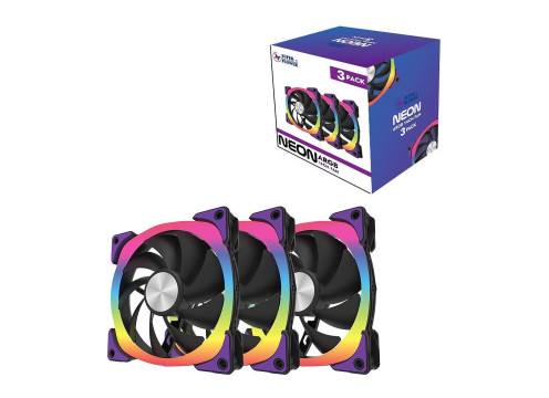 Super Flower NEON ARGB 140mm Black 3xFans