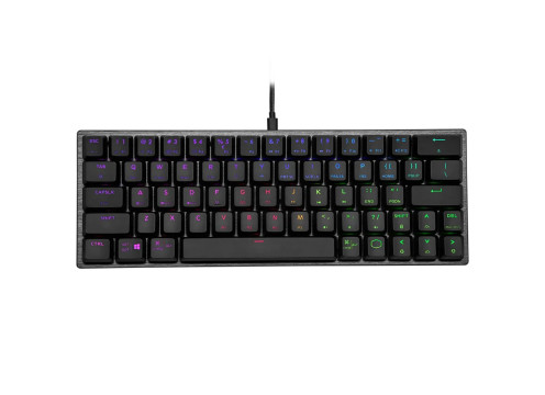 מקלדת גיימינג מכאנית CoolerMaster SK620 Brown Switch עברית/אנגלית