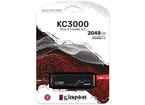 Kingston KC3000 2.0TB SSD M.2 2280 NVMe PCIe4.0