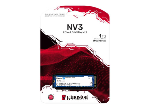 Kingston 1.0TB SSD NV3 M.2 2280 PCIe 4.0 NVMe Bulk