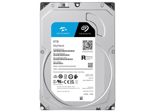 Seagate 8TB 256MB SATA3 Skyhawk HDD