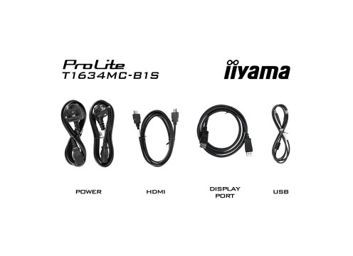 מסך מגע IIYAMA ProLite 15.6" FHD IPS PCAP 10 Point Touch