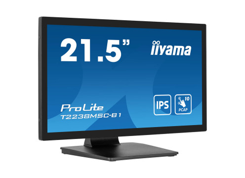 IIYAMA 21.5" ProLite FHD IPS 5ms PCap 10pt Touch Monitor