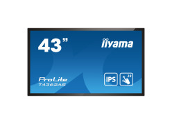 מסך מגע אינטראקטיבי IIYAMA 43" ProLite 4K IPS PCAP 20pt Touch
