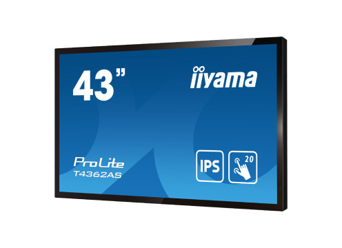IIYAMA 43" ProLite 4K IPS PCAP 20pt Touch Interactive Display