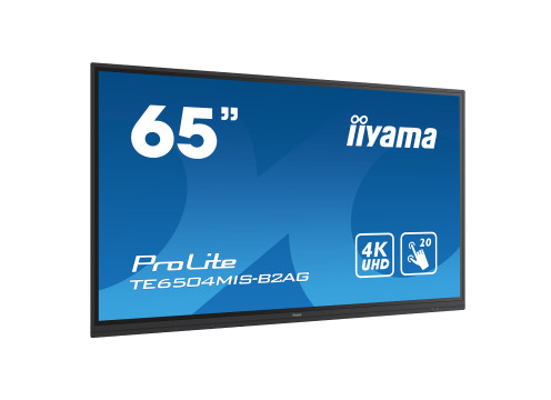 IIYAMA 65" ProLite IPS 4K PureTouch-IR 20pt Touch Interactive Display