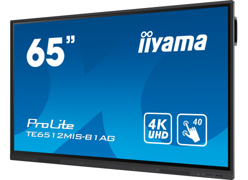 מסך מגע אינטראקטיבי בגודל 65 אינצ' IIYAMA 65" ProLite IPS 40pt Touch 4K Interactive