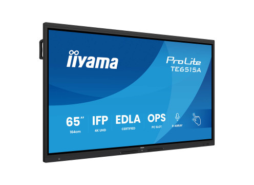 מסך מגע אינטראקטיבי IIYAMA ProLite 65" IPS 4K DeepContrast-IR+ 40pt Touch