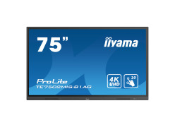 IIYAMA 75" ProLite VA 4K infrared 20pt Touch Interactive Display