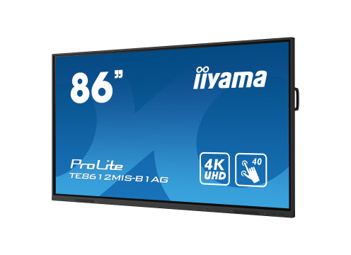 מסך מגע אינטראקטיבי IIYAMA 86" ProLite IPS 4K PureTouch-IR 40pt Touch
