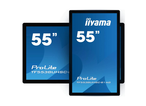 IIYAMA 55" ProLite IPS 4K UHD PCAP 12pt Touch Open Frame Monitor