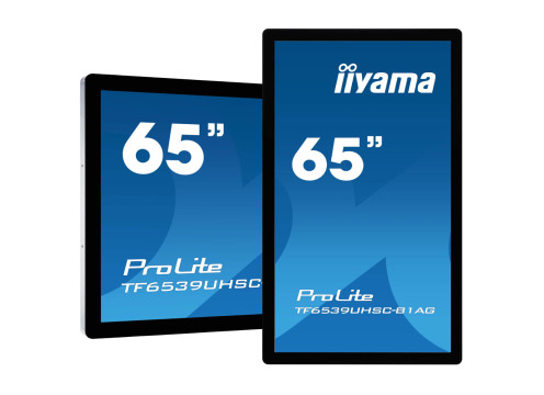 IIYAMA 65" ProLite 4K Open Frame PCAP 50pt Touch Monitor