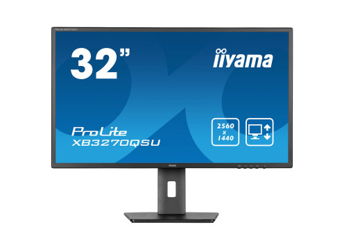 מסך מחשב IIYAMA 31.5" ProLite IPS QHD 100Hz 3ms