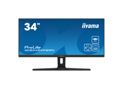 מסך מחשב קעור IIYAMA 34" ProLite VA 2K UWQHD 120Hz 0.4ms 1500R