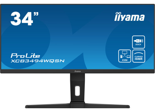 IIYAMA 34" ProLite UWQHD VA with USB-C Curved Monitor